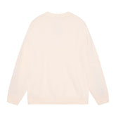 AMIRI Cotton V-Neck Bones Cardigan Sweater Apricot